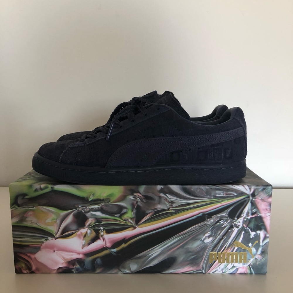 Puma x Solange blue sneakers